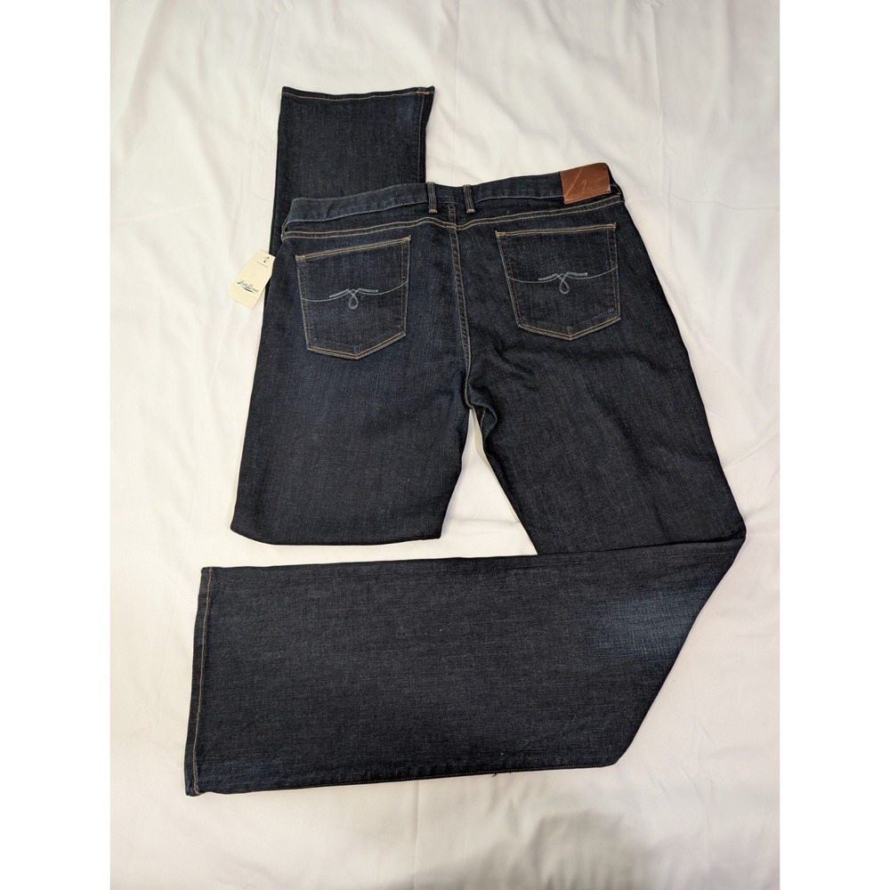 Lucky Brand Lolita Bootcut Jeans 14/32 Long White Oak Cone Denim USA Made NWT